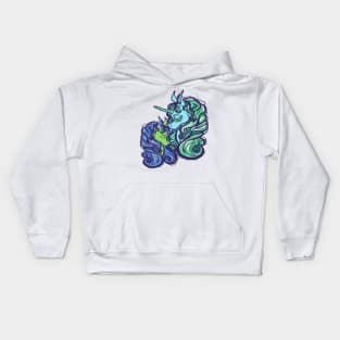 Mother's Day Unicorn w/ Son Kids Hoodie